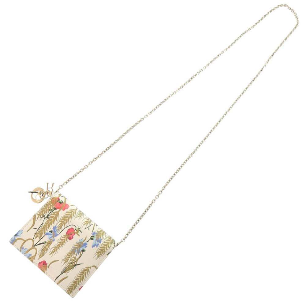 CHRISTIAN DIOR White Leather Shoulder Bag - Picture 7 of 8